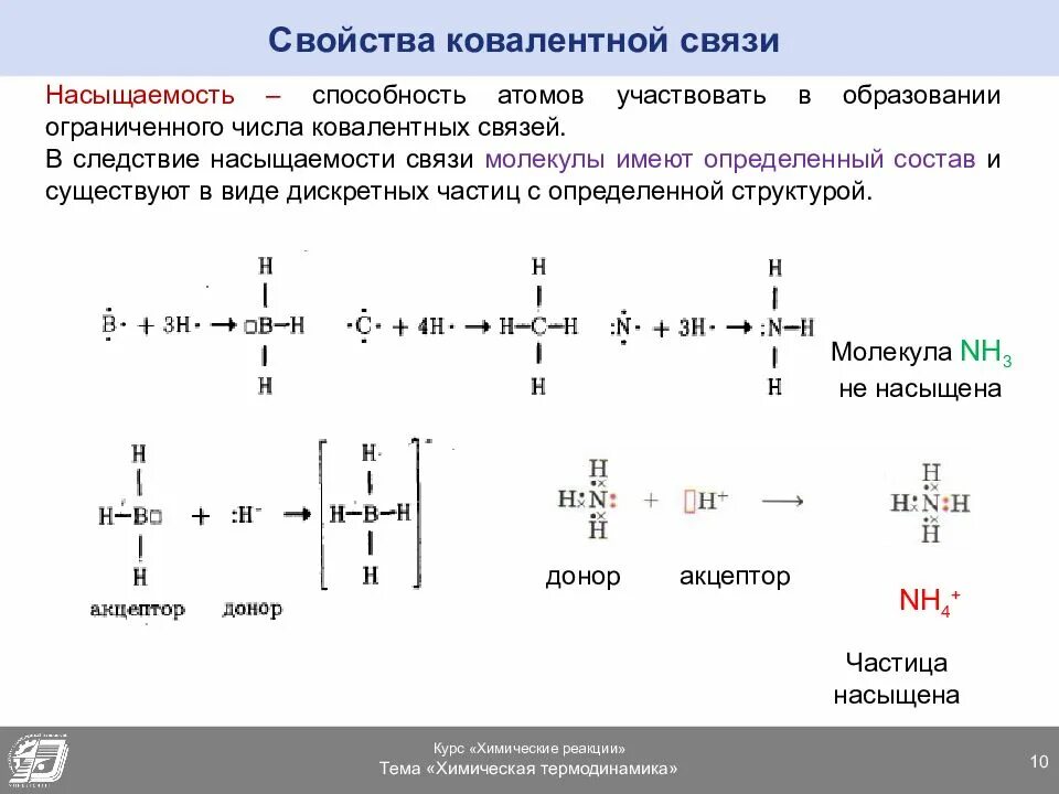 Характеристики ковалентной связи насыщаемость. Характеристика ковалентной химической связи. Насыщаемость и направленность ковалентной связи. Насыщаемость связи в химии.