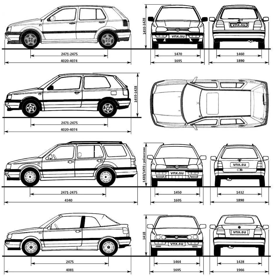 Габариты Фольксваген гольф 3. Габариты Volkswagen Golf 3. Габариты Фольксваген б3 седан. Габариты Фольксваген Пассат б3. Пассат универсал характеристики