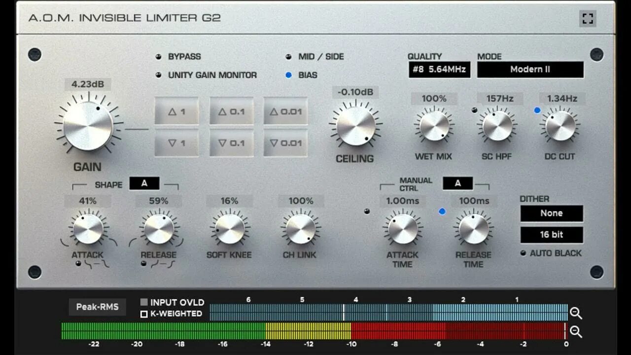 Компрессор лимитер VST. Aom Invisible limiter. A.O.M. Factory Invisible limiter VST V1.4.2. Aom Factory VST. Mastering plugins