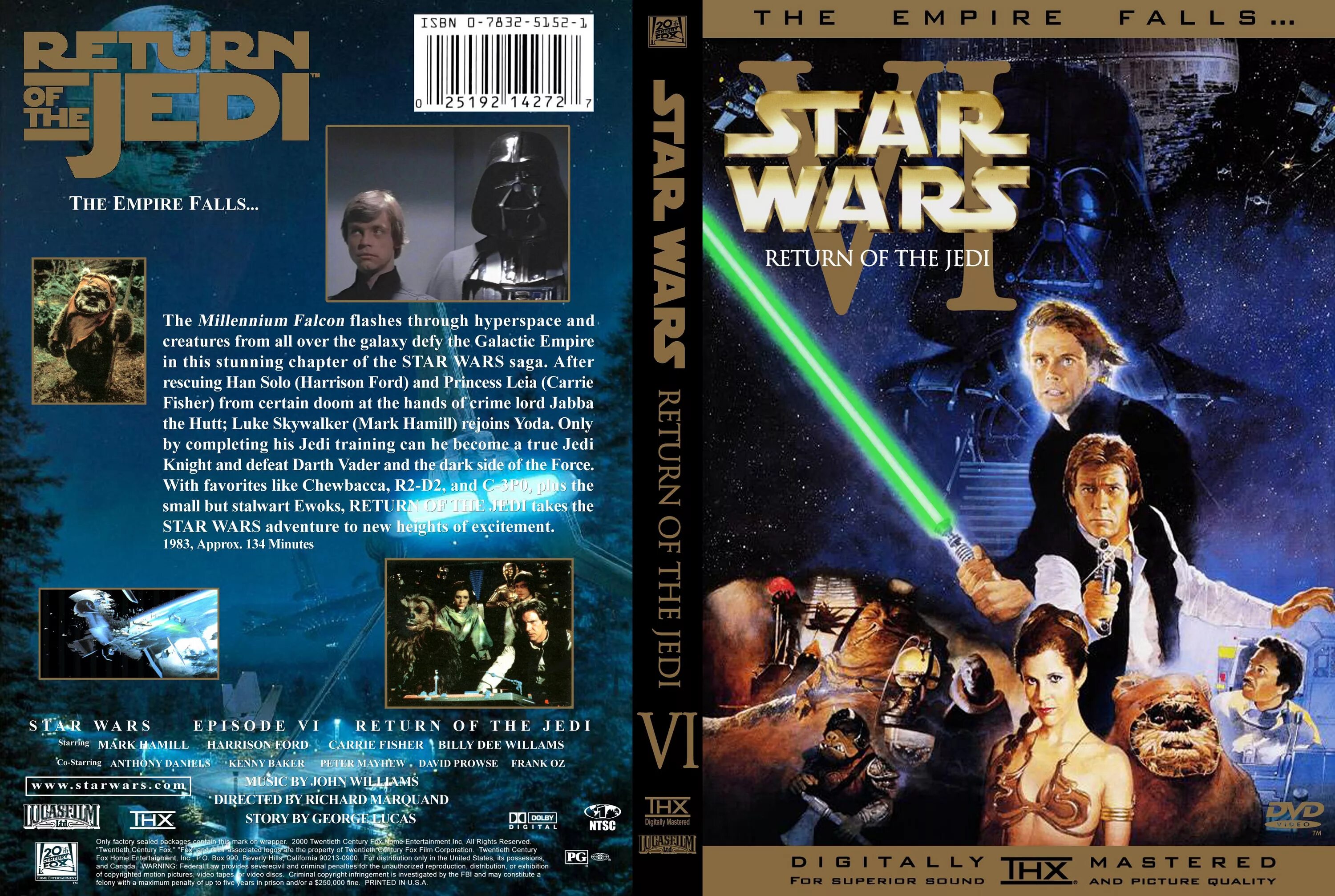 Star Wars Episode 6 обложка. Star Wars Episode vi Return of the Jedi 1983. Эпизод 6 Звездные войны двд обложка. Звёздные войны Возвращение джедая двд. Эпизод vi