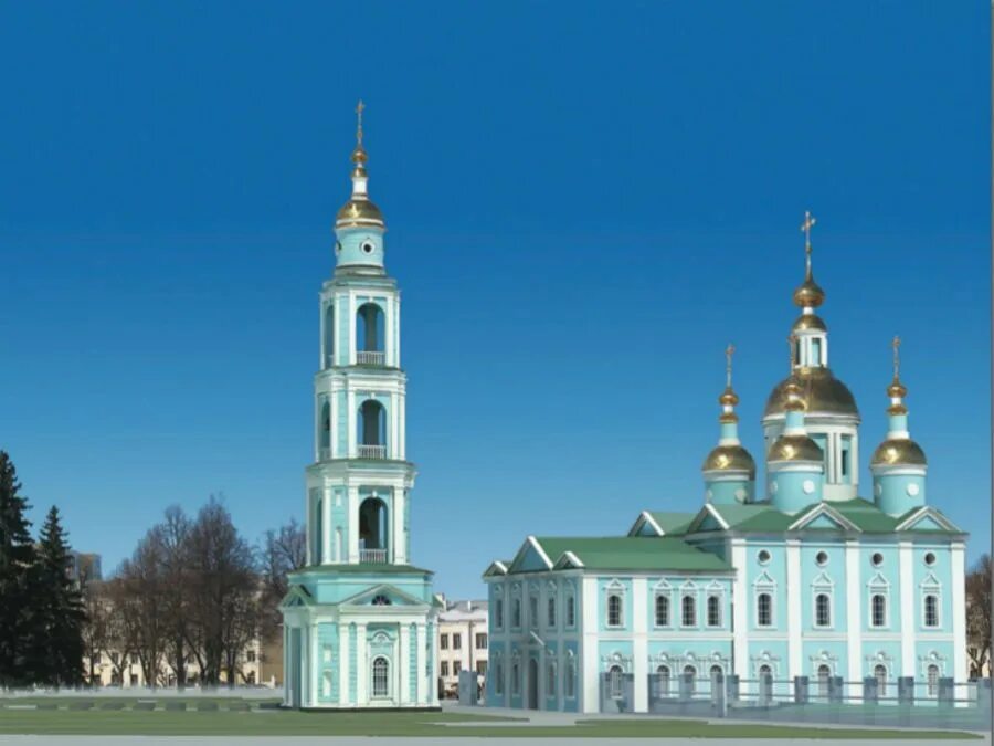 Колокольня кафедрального собора. Колокольня спасо-преображенского собора.