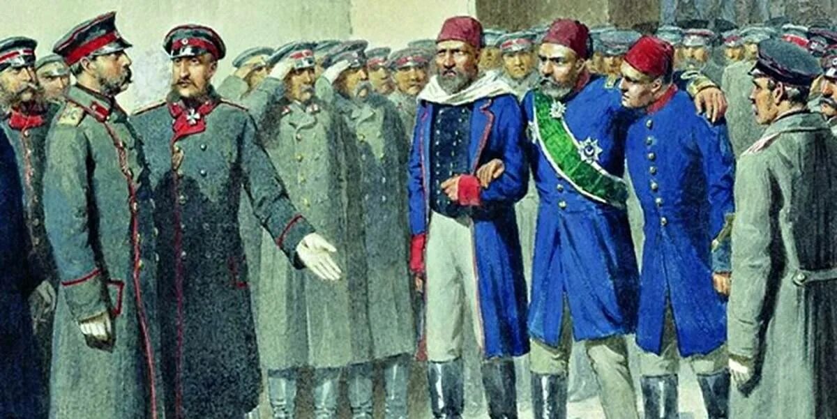 Османская и российская империя. Пленение Осман-Паши. Османская Империя армия 19 век.
