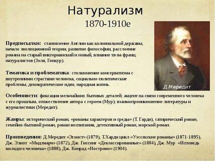 Натурализм в истории