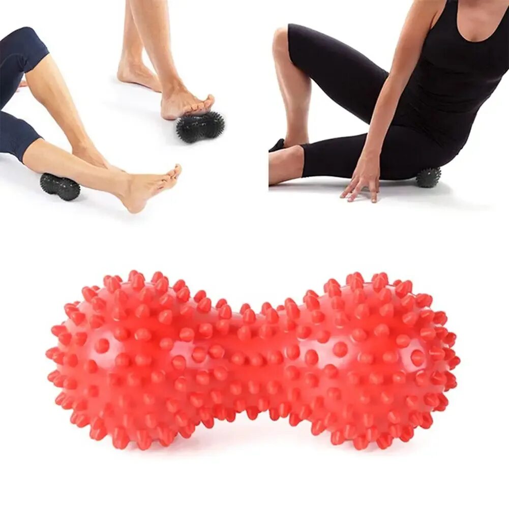 Массажный мяч massage Roller. Массажный мяч для МФР. Массажный сдвоенный мяч для МФР. Массажный мяч Trigger point MB Deep. Массажный мяч двойной