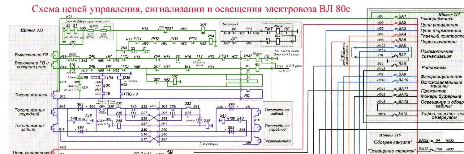 Схема цепей управления сигнализации и освещения вл80с. Схема цепей управления и сигнализации электровоза вл80с. Электрическая схема электровоза вл80р. Силовая схема электровоза вл80с. Цепи электровоза вл80с