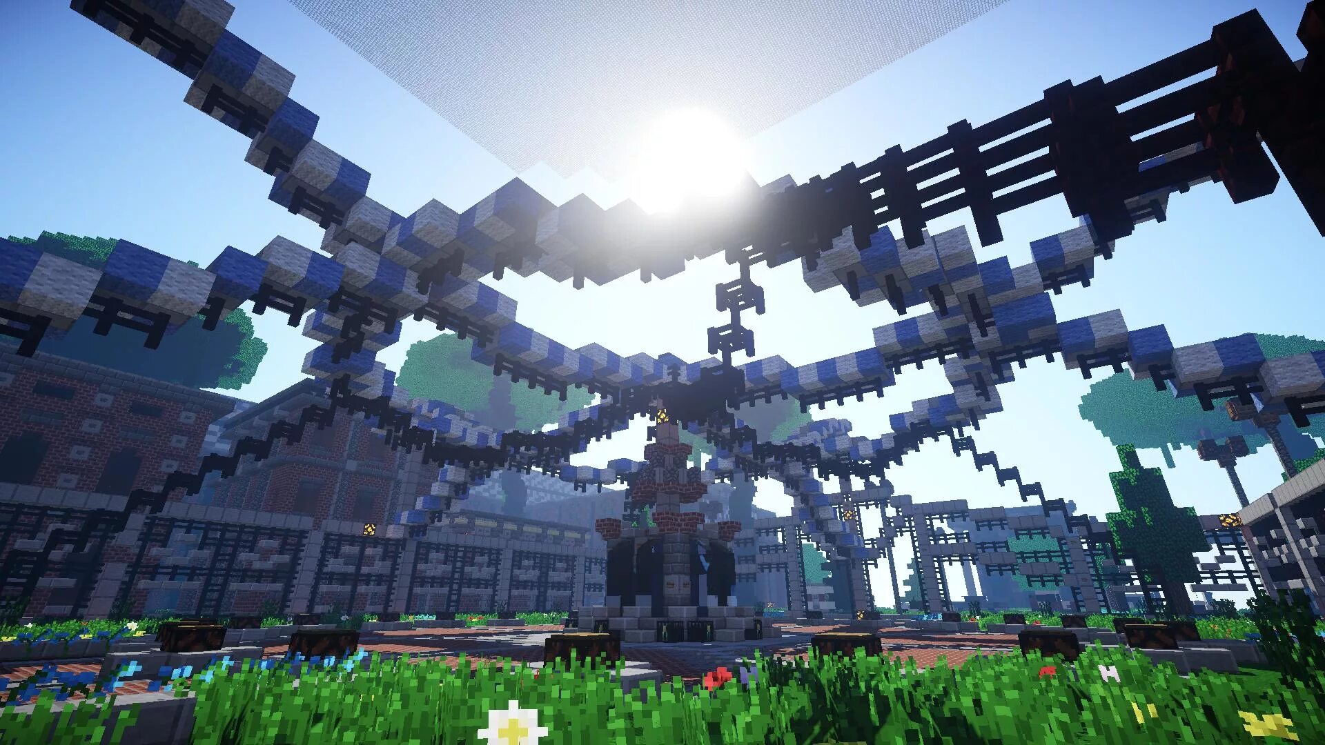 Minecraft servers network