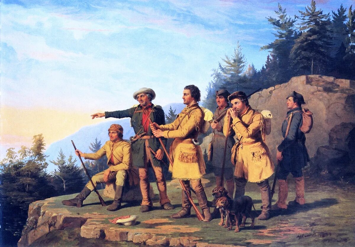 Как жили в первом веке. Колонисты Северной Америки 19 век. Колонисты Северной Америки 17 век. Картина американские поселенцы-Колонисты. Индейцы Аппалачи.