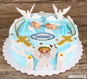 Картинки тортов крещение