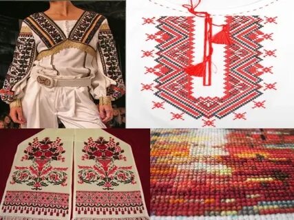 Вышивка неотъемлемый элемент народного костюма какой цветок
