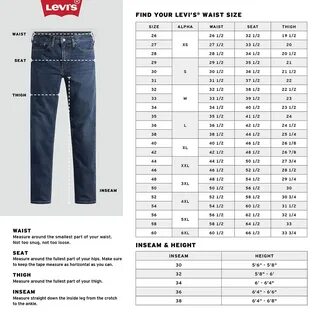 Джинсы levis размеры мужские