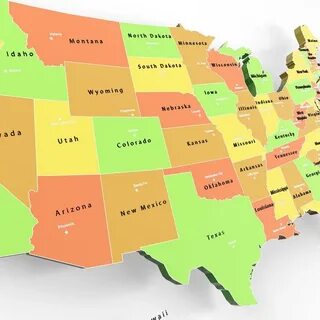 Города всех штатов сша