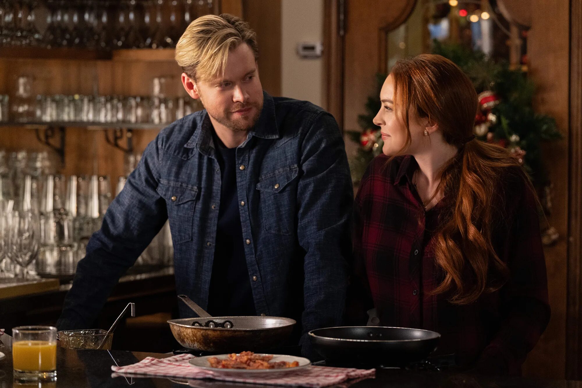 Falling for christmas