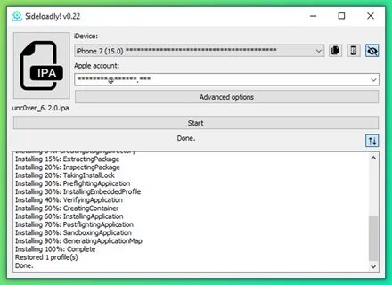 No device detected sideloadly