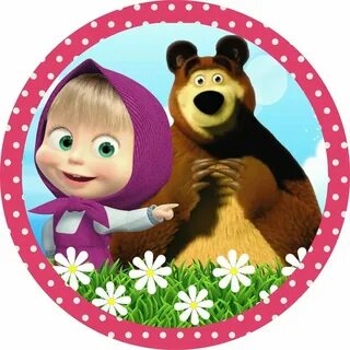 Вафельная картинка медведь