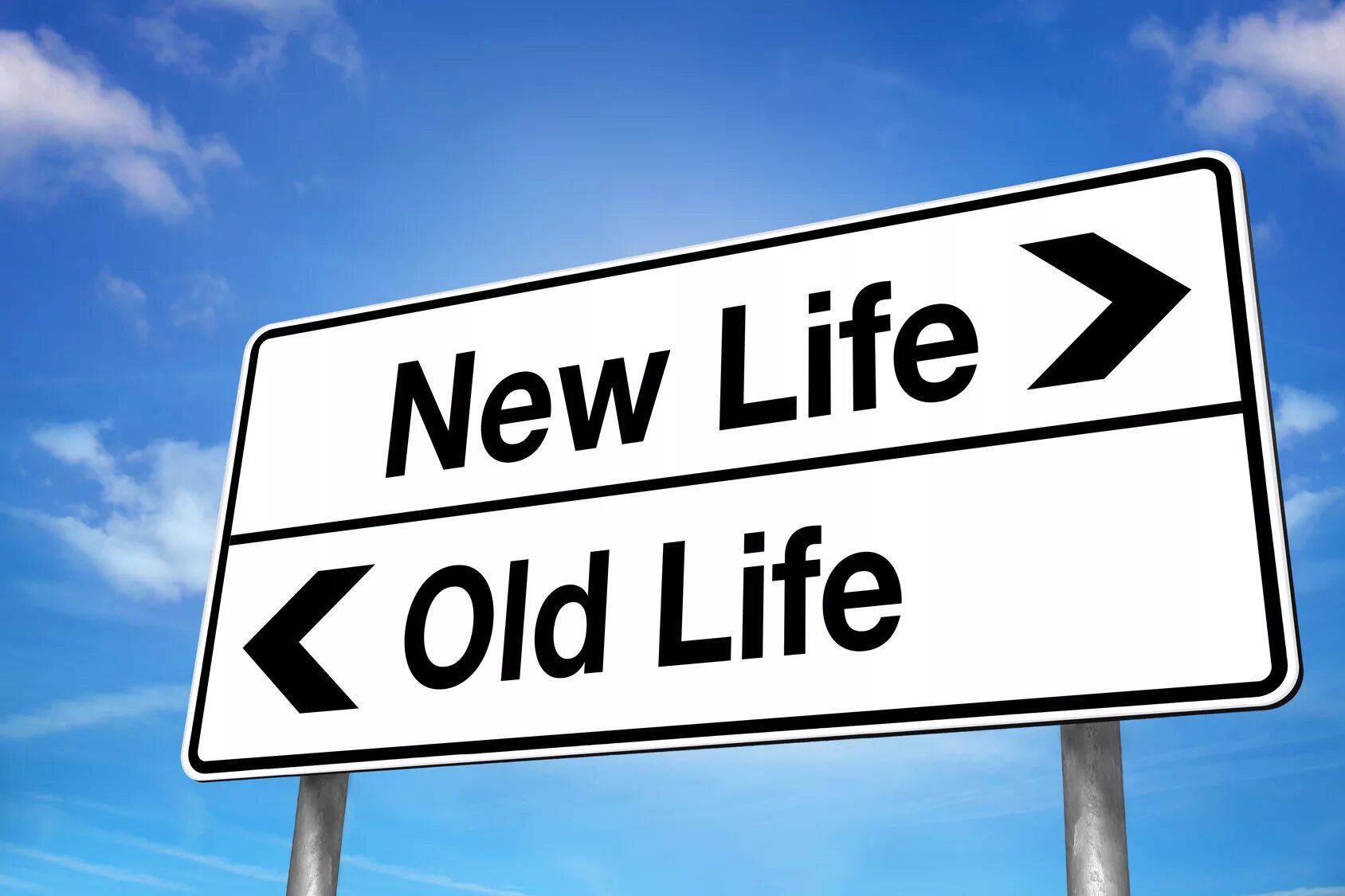 Change me for life. Новая жизнь. Новая жизнь указатель. Изменения картинка. Новая жизнь картинки.