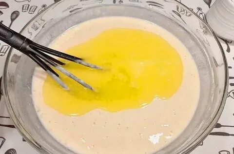 Блины на молоке с маслом сливочным
