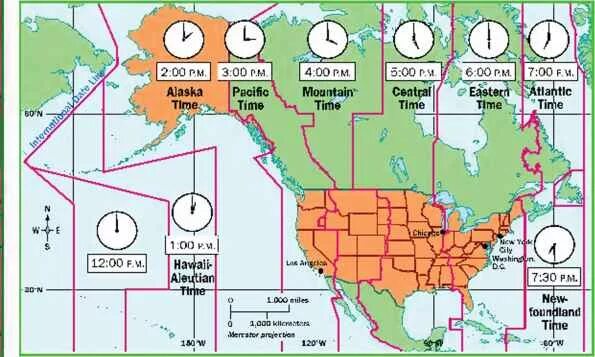 Время час америка. Временные зоны США. Часовые пояса США. Временные пояса Америки. Часовые пояса Америки на карте.