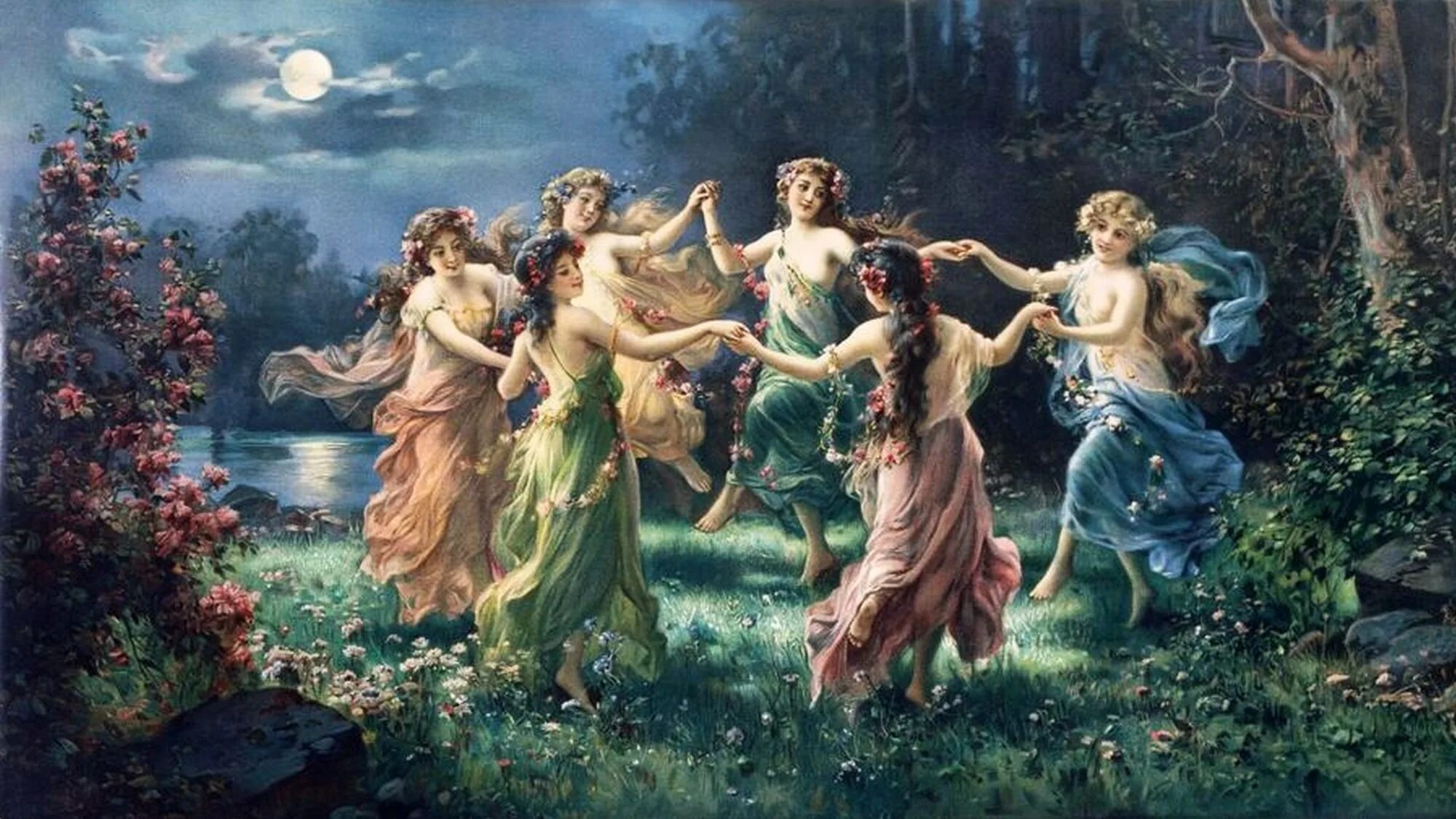 Греческие богини нимфы. Ханс зацка русалки. ханс зацка картины. ханс зацка купальщицы. ханс зацка нимфы.