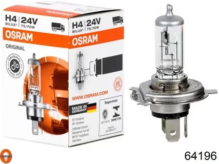 Лампа н4 24v 75 70w