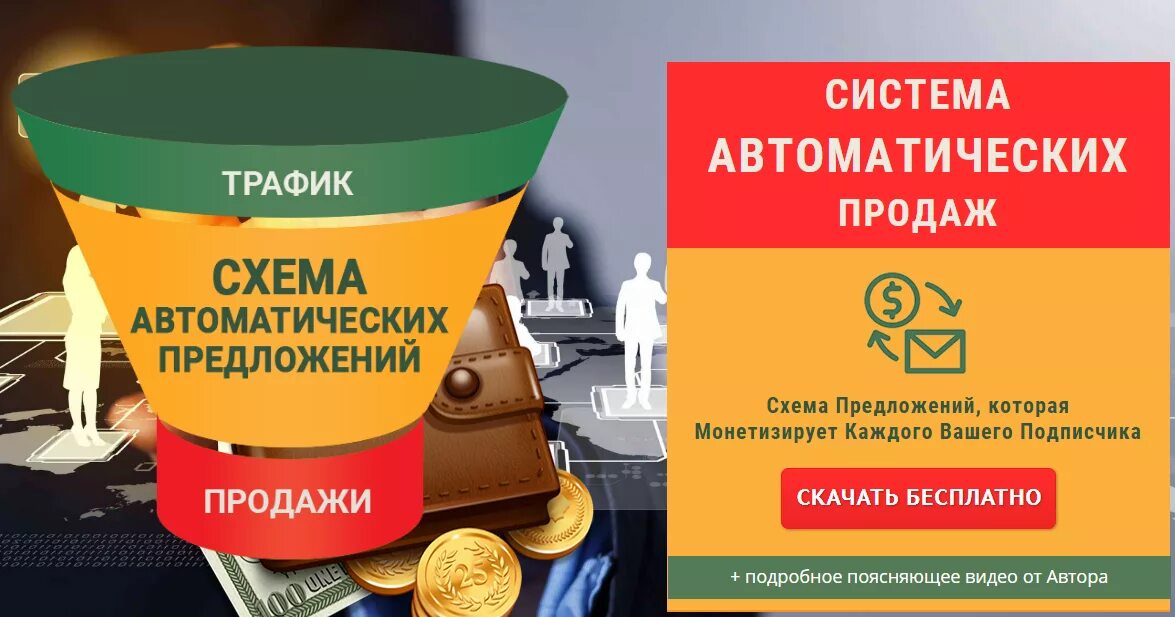 Продажа автоматически