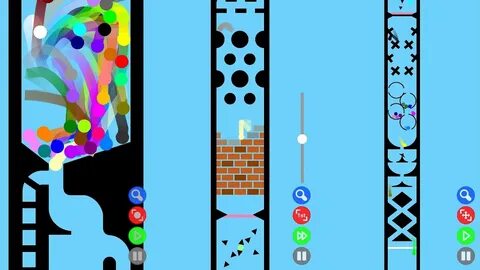 Simple marble race