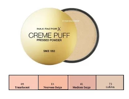Пудра max factor тона