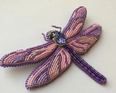 Стрекоза из бисера