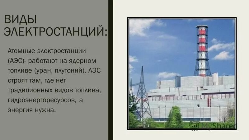 зачем нужны атомные электростанции. проект электростанции. презентация на тему атомные электростанции. проект аэс. атомная энергетика (ядерная энергетика).