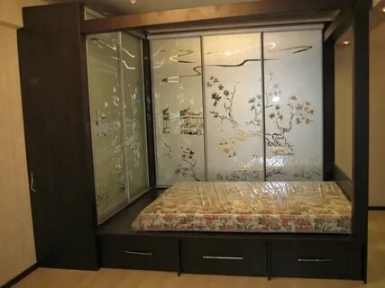 Шкаф купе кровать