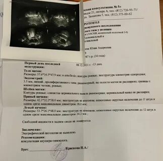 Эндометрий 5 недель беременности