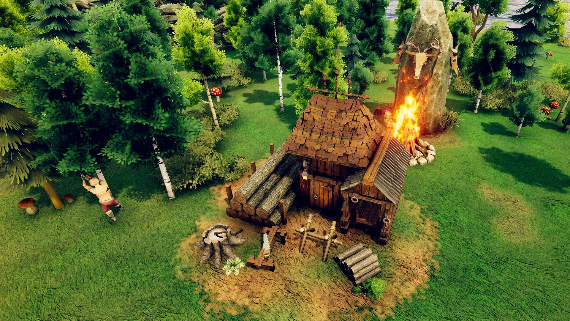 Slavic Mythos. Medieval Survival. Survival Builder.