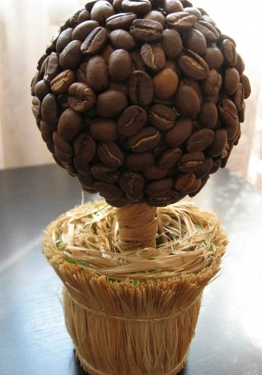 топиарий дерево счастья. поделки продам. шедевры рукоделия. креативное рукоделие. поделки для интерьера.