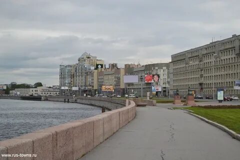 Воскресенская набережная на карте