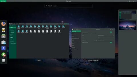 Графическая оболочка gnome