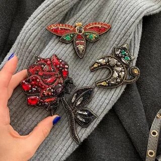 Красивые броши своими руками