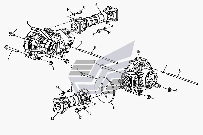 Переключение передач на квадроцикле. Коробка передач CF Moto 500. Сборка коробки передач квадроцикла CF Moto 500. ЦФ мото 500 схема трансмиссии. Схема привода квадроцикла CF Moto 500.