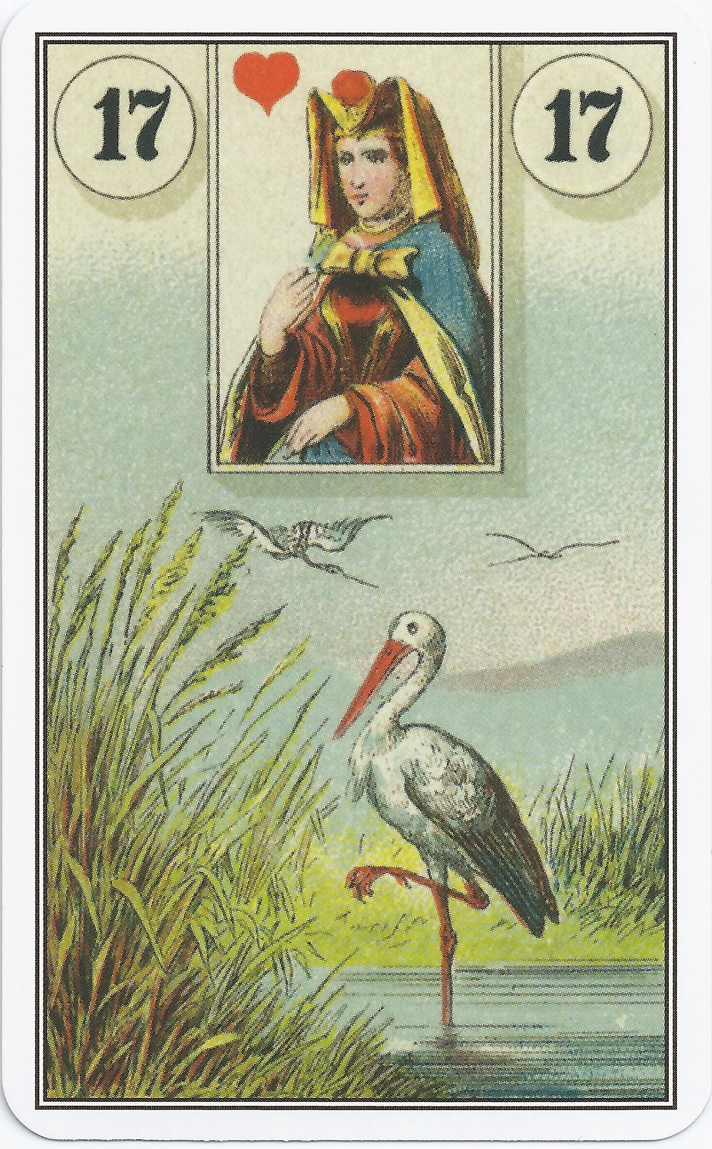 Карта аист ленорман. Оракул аисты. Оракул ленорман аист. Аисты 17 ленорман. Карта аист ленорман.