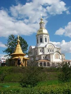 Дивеево храм дроны