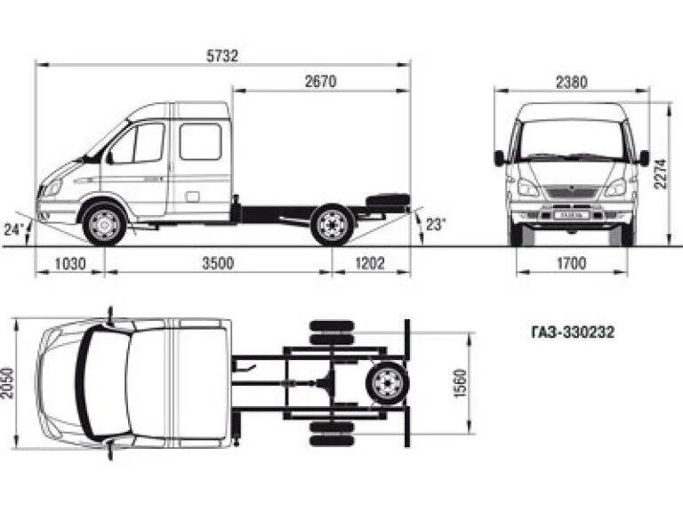 Соболь задний размеры. Габариты ГАЗ 33023 Газель. Габариты кабины Газель фермер бизнес. Газель 3302 фермер габариты. ГАЗ 330232 параметры кузова.