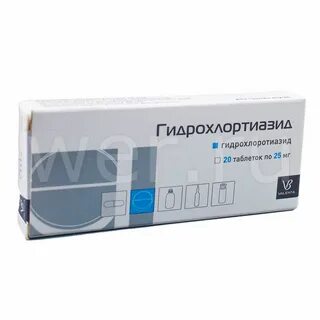 Гидрохлоротиазид 25 инструкция