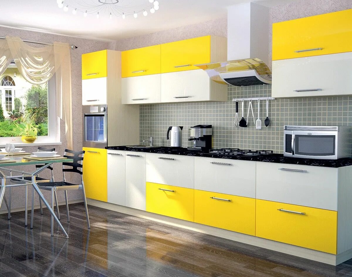 желто черная кухня. желтый матовый кухонный гарнитур. кухня фасад желтый. желтые кухни. кухня в желтых тонах.