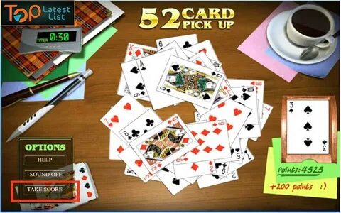 Pick up card