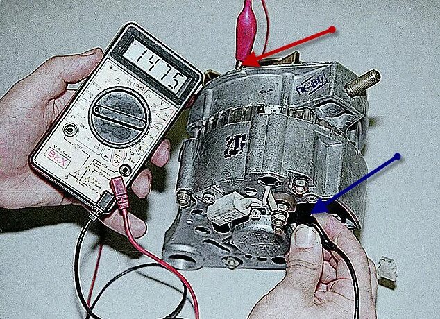 Как проверить пробита или нет обмотка на генераторе ВАЗ? Клуб любителей классики