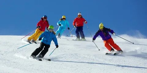 Горные лыжи дома