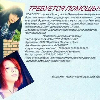 Помочь лизе