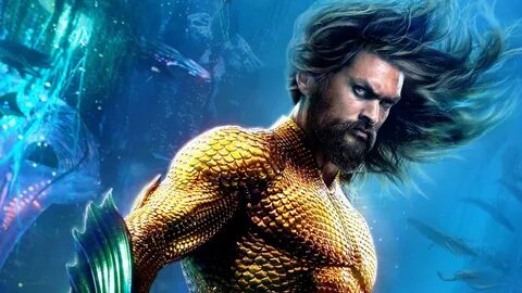 Скачать обои фэнтези, Aquaman, Джейсон Момоа, Аквамен, раздел фильмы в разр...