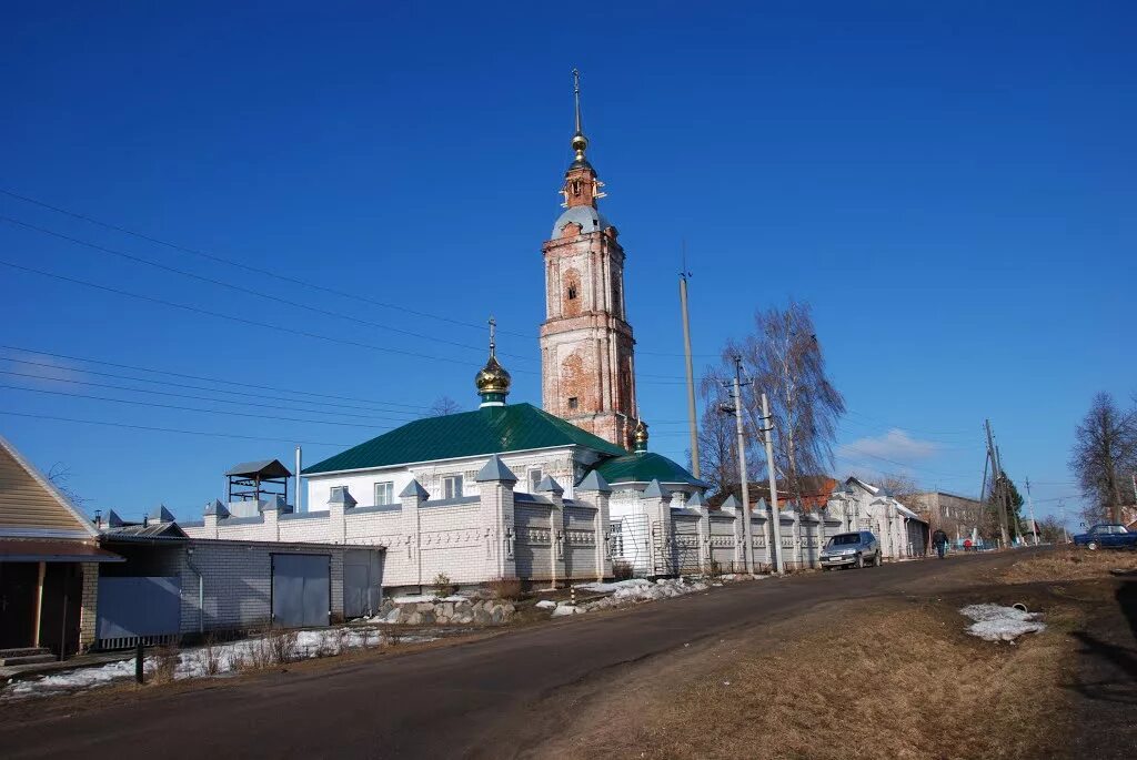 Ильинское подворье Гаврилов Посад. Храмы Гаврилов Посад. Гаврилов Посад монастырь. Церковь Ильи пророка Гаврилов Посад.