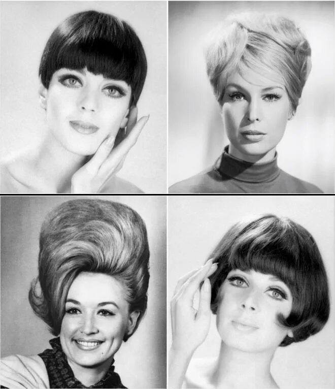 60s Curly Bouffant Hair Bouffant hair, 60s hair, Vintage hairstyles