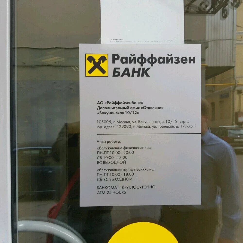 Банкоматы партнеры райффайзен банка