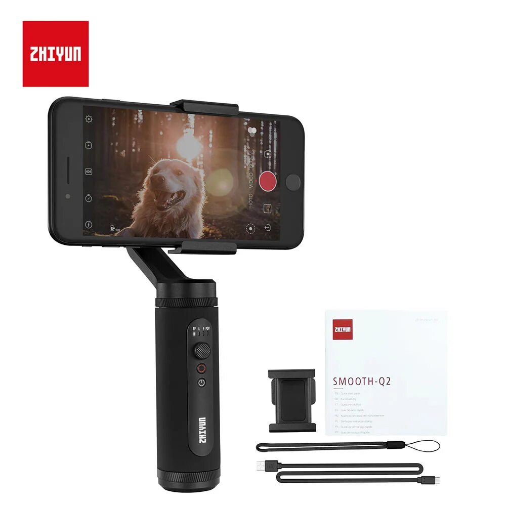 Инструкция zhiyun smooth. Zhiyun smooth q2. стабилизатор zhiyun mobile. стабилизатор для телефона zhiyun smooth q2. зажим для смартфона zhiyun smooth q2.